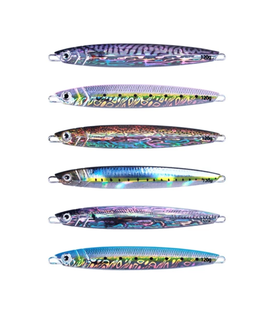 Bluewing 80-gram Jigs